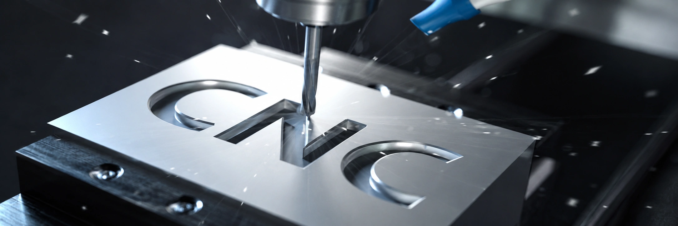 Precision CNC machining of complex metal components using 5-axis milling and turning